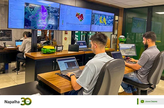 Tecnologia e agilidade no campo Tecnologia e agilidade no campo